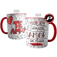 Caneca Presente Namorada Você é o Grande Amor da Minha Vida