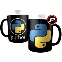 Caneca Python Dev Linguagem Programação Ti