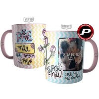 Caneca Pãe Personalizada com Foto - Você Me Faz Tão Bem