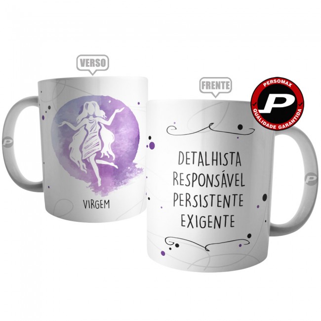 Caneca Signo de Virgem