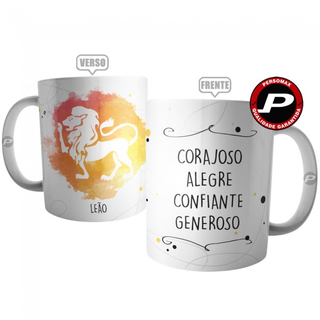 Caneca Signo de Leão