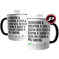 Caneca Não Sou Um Robô Caralho