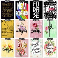 Placas Decorativas com Frases Motivacionais