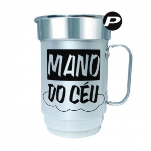 Caneca Flork Mano do Céu Boneco de Palito Meme Giria de SP