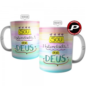 Caneca Sou Brindada por Deus