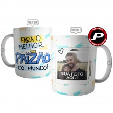 Caneca Melhor Paizão do Mundo Personalizada