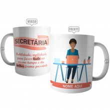 Caneca Secretária Personalizada