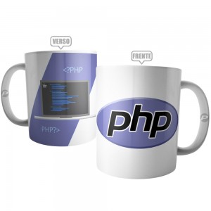 Caneca Programador Php - Linguagem Programação Profissional TI