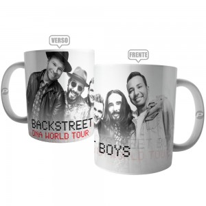 Caneca Banda Backstreet Boys - Dna World Tour