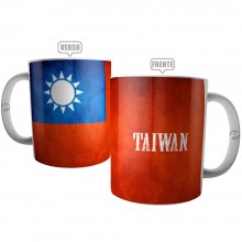 Caneca Bandeira de Taiwan - Flag Taiwan