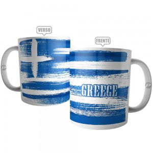 Caneca Bandeira Da Grécia - Flag Greece