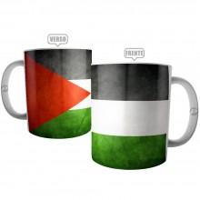 Caneca Bandeira da Palestina - Palestine Flag