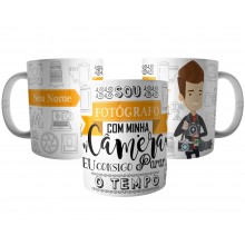 Caneca Fotógrafo Personalizada com Nome