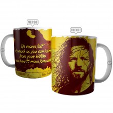 Caneca Frase Eddie Vedder Cantor da Banda Pearl Jam