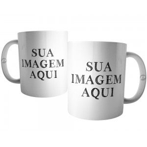 Caneca Personalizada com sua Foto, Arte, Imagem ou Logo