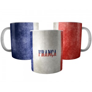 Caneca Bandeira da França