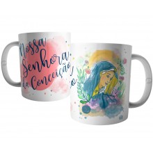 Caneca Nossa Senhora da Conceição - Santa Católica