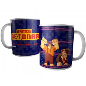 Caneca Geek - Vamos Detonar