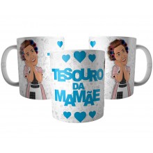 Caneca Presente para o Dia das Mães - Tesouro da Mamãe