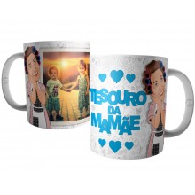 Caneca Tesouro da Mamãe com Foto