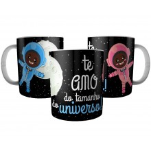 Caneca Te amo do tamanho do Universo