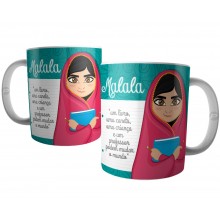 Caneca Malala - Mudar o Mundo