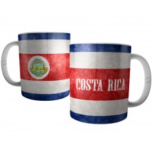 Caneca Bandeira da Costa Rica