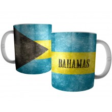 Caneca Bandeira de Bahamas