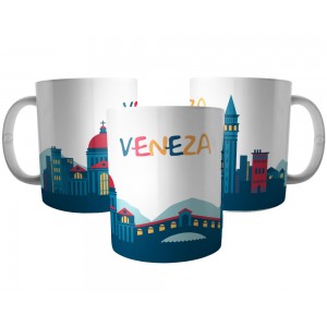 Caneca Cidade de Veneza na Itália