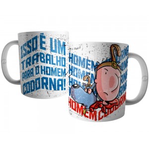 Caneca Desenho Doug - Homem Codorna