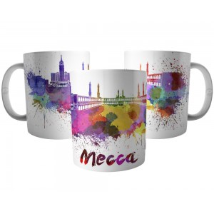 Caneca Lembrança de Mecca na Arábia Saudita