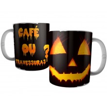 Caneca Halloween Café Ou Travessuras ?