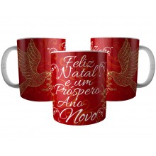 Caneca Feliz Natal e um Próspero Ano Novo