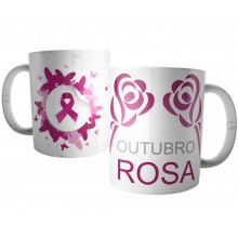 Caneca Outubro Rosa