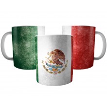 Caneca Bandeira do México