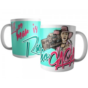 Caneca All We Hear Is Radio Ga Ga Queen