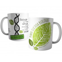 Caneca Biologia Profissão Biólogo